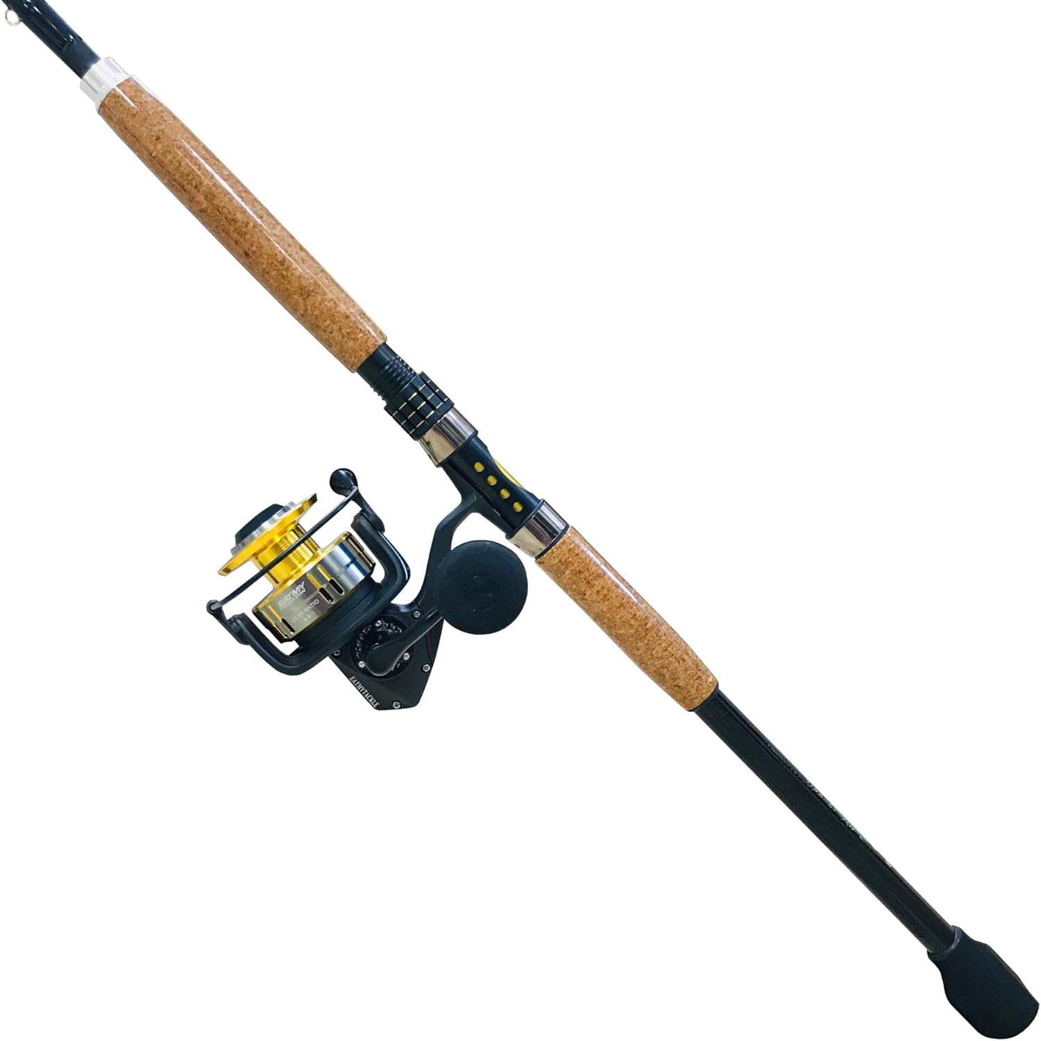 EatMyTackle Pro Spinner 2 Piece Saltwater Rod and Reel Combo