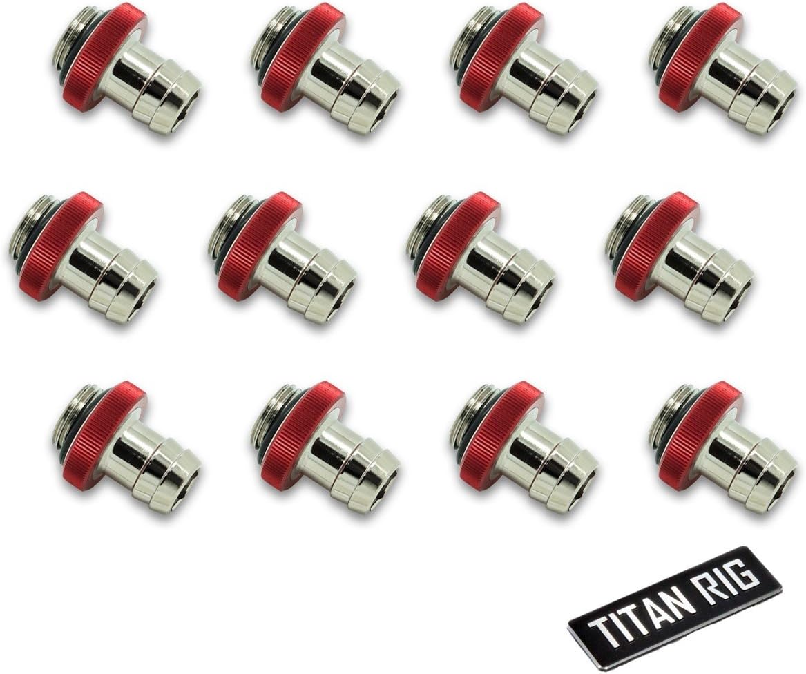 EKWB EK-HFB Barb Fitting for Soft Tubing, 10mm (3/8