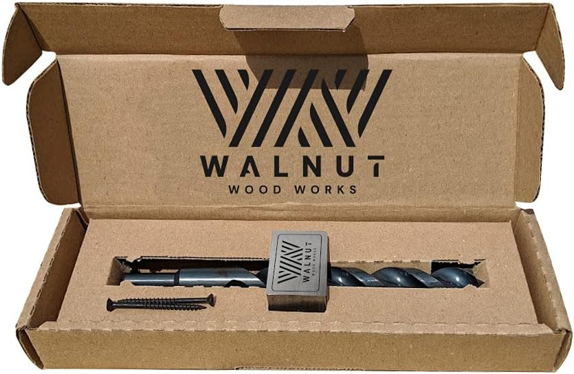 Floating Shelf Installation Kit - Drill Jig - Shelf Bracket DIY Drill Guide Kit-Easy Floating Shelf Installation - Designed for 3/4 Inch Brackets Rods for Precision Drilling- Made in The USA Pack of 2