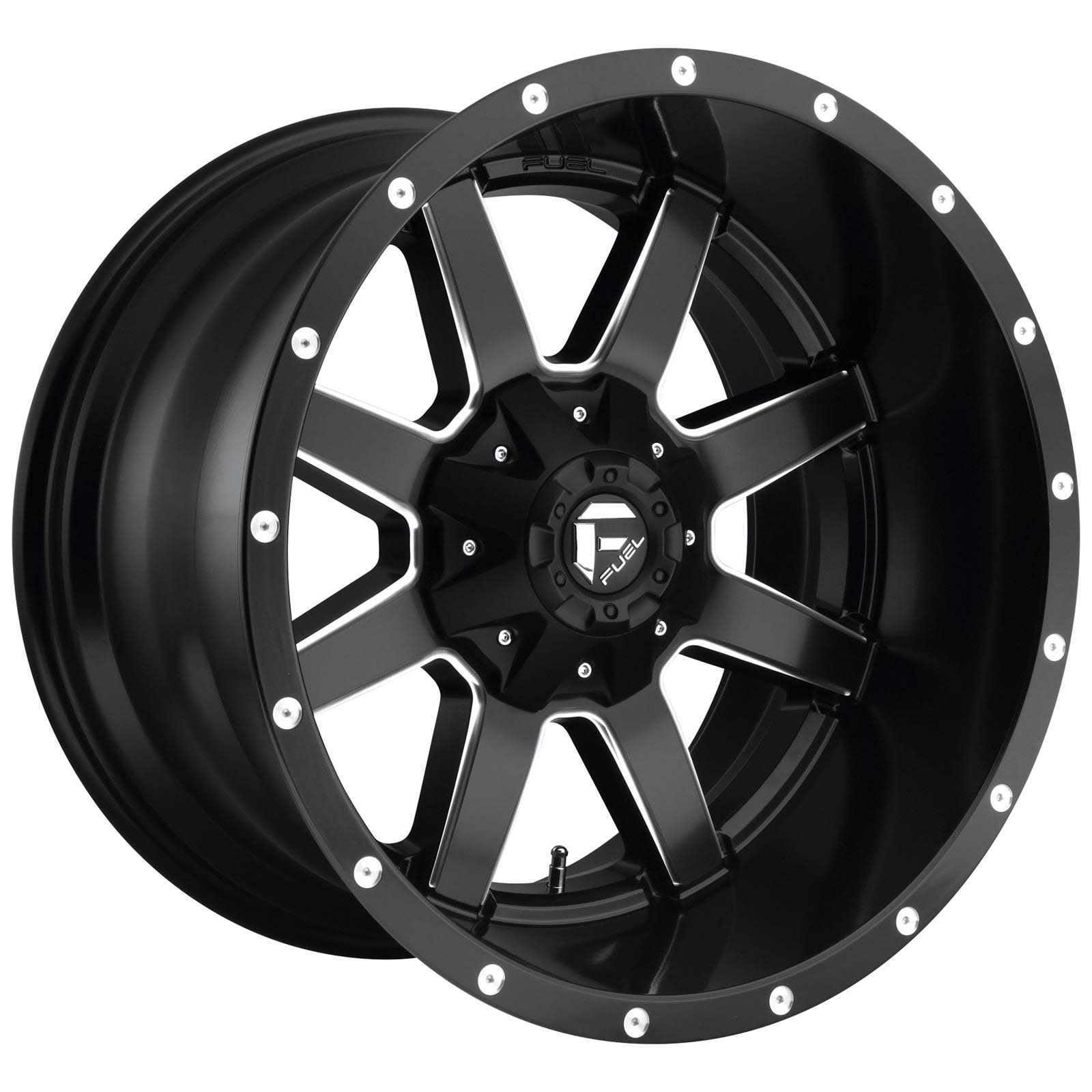 Fuel UTV Maverick 18x7 4x137.00 Matte Black Milled (13 mm)