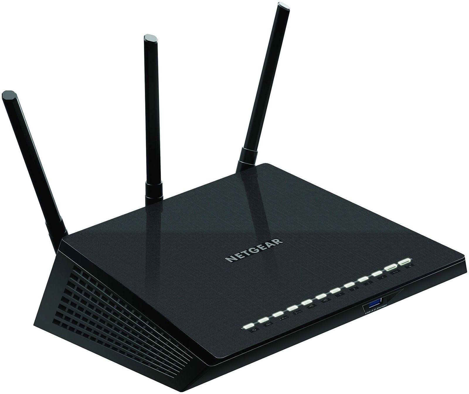 Netgear R6400 Wireless Router - 2.4 GHz / 5 GHz - Gigabit Ethernet - 802.11b/a/g/n/ac AC1750