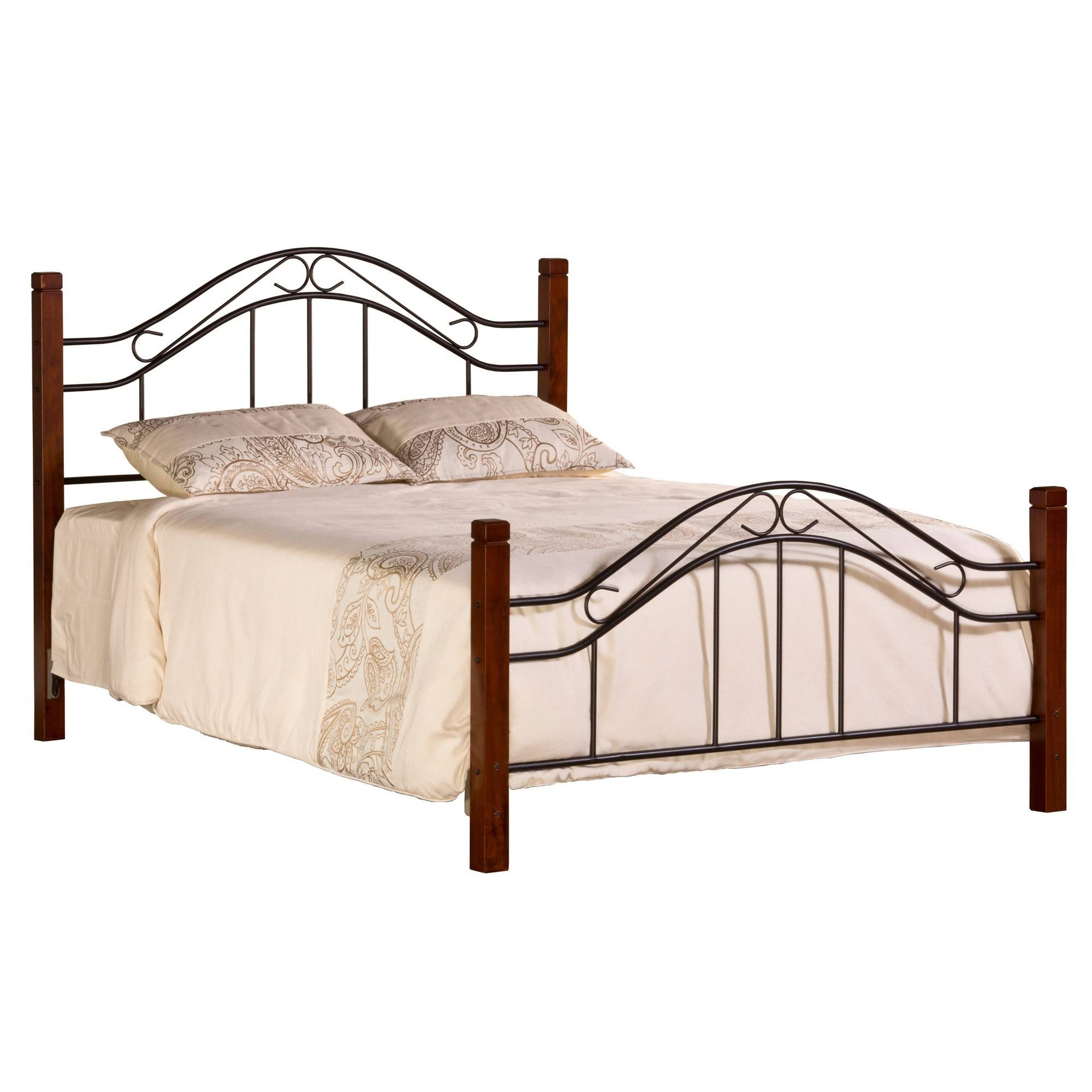 Hillsdale Matson Twin Bed Set with Rails, Black