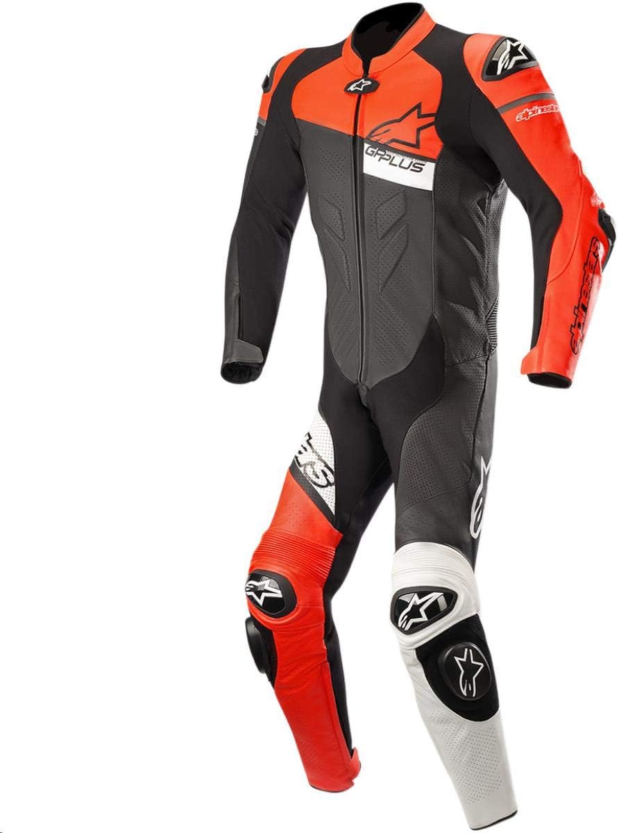 Alpinestars GP Plus One-Piece Leather Suit - Venom (58) (Black/Yellow/Grey)
