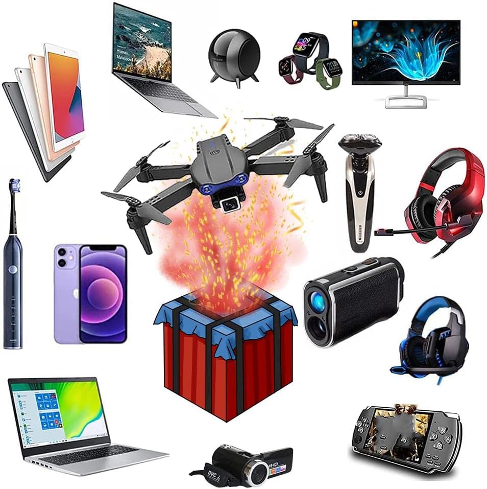 Mystery Random Electronic Products As New Lucky Gift Box Digital Electronic Products Random Lucky Gift Box Surprise Gift Novelty Pack of 2