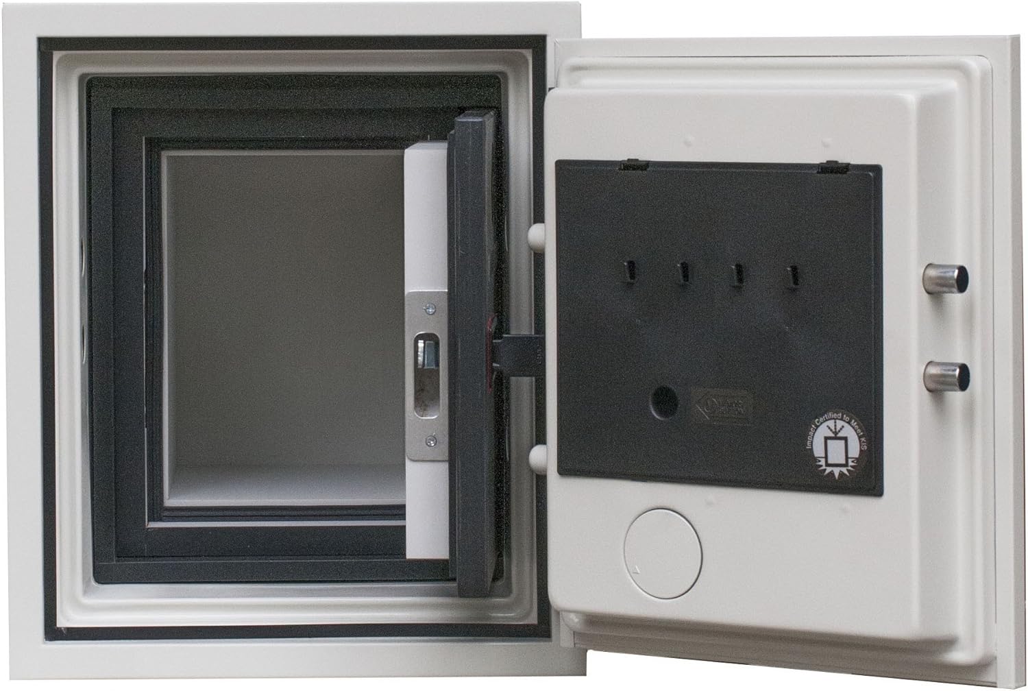 Phoenix Datacare 1-Hour Key Lock Fireproof Media Safe - 0.26 cu ft