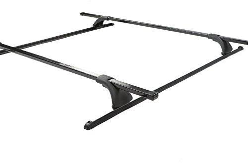 SportQuest Sq5580-b Black 55x22 x 80x22 Drill-in Installation Roof Rack
