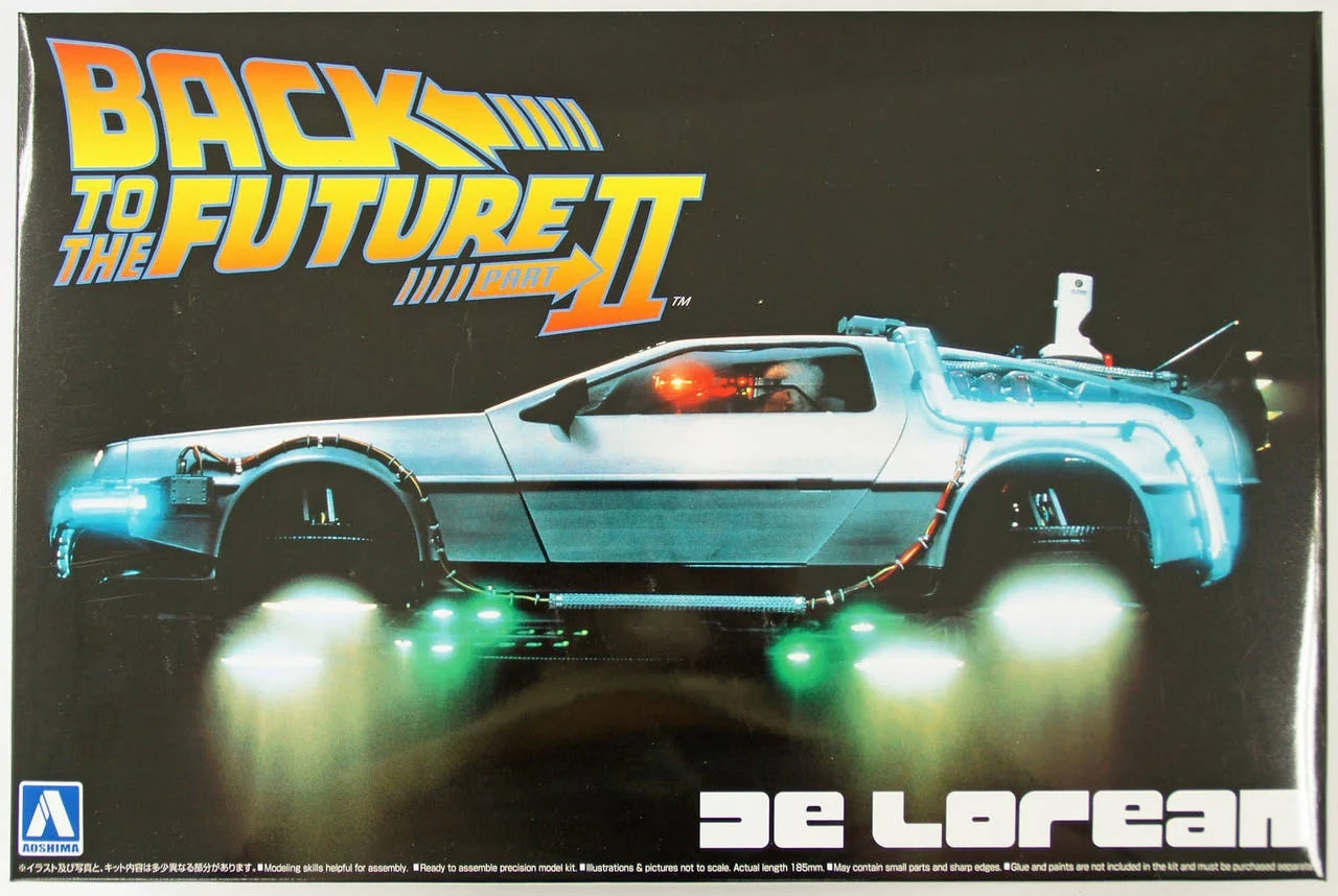 1/24 Scale Back to The Future Delorean Part 2
