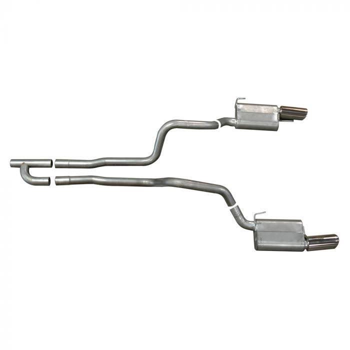Gibson Performance 619005 Cat-Back Dual Exhaust System Stainless