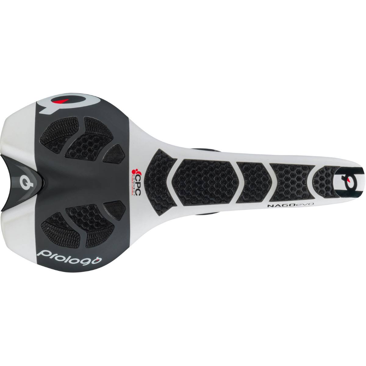 Prologo Nago Evo CPC Airing Nack Saddle - White Black