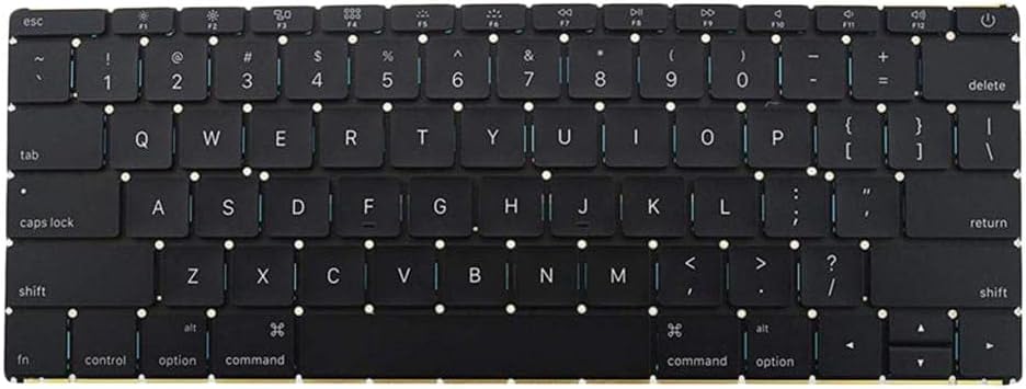 figatia Laptop Keyboard Backlight Replacement English American Repair Part for