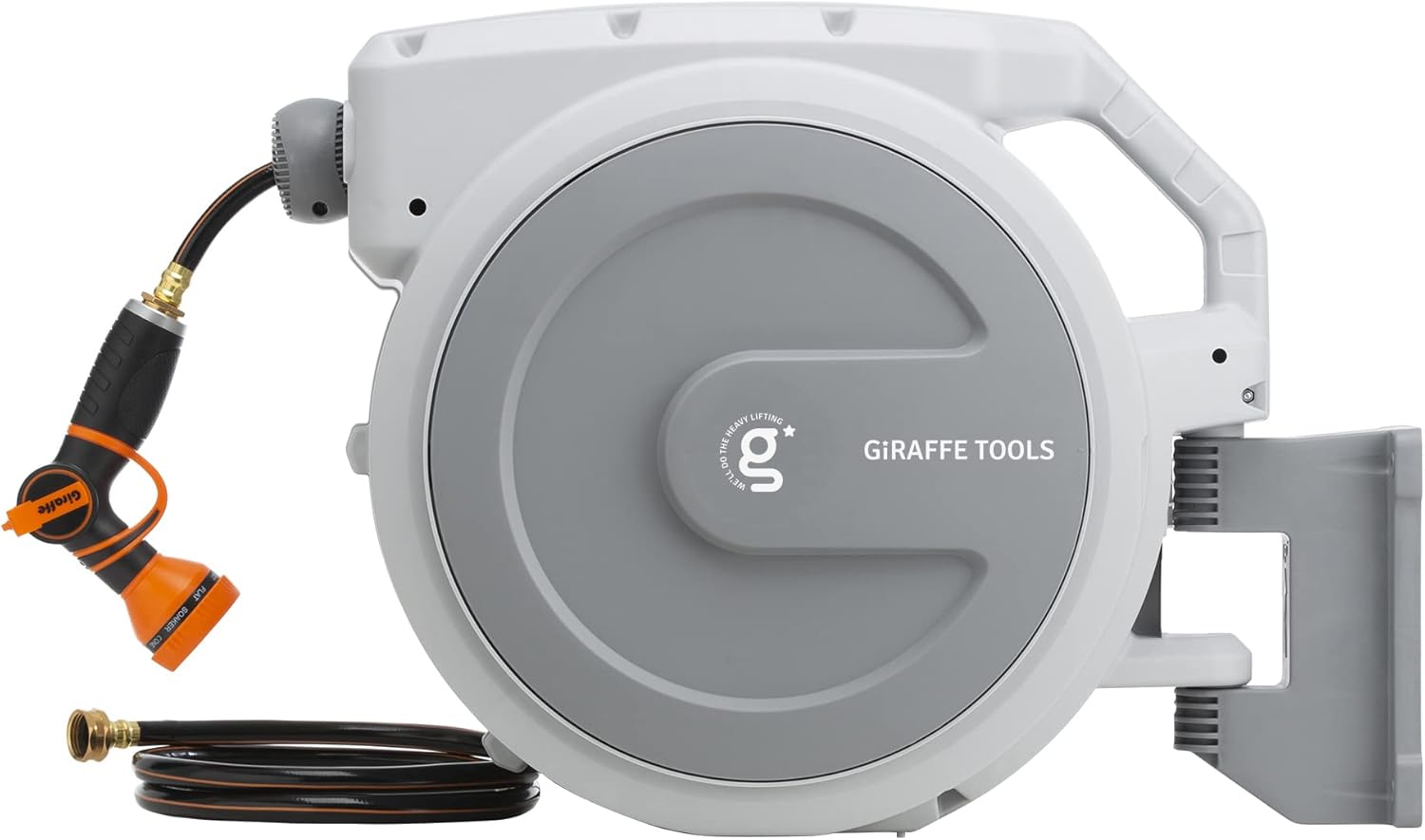 Giraffe Retractable Garden Hose Reel 1/2