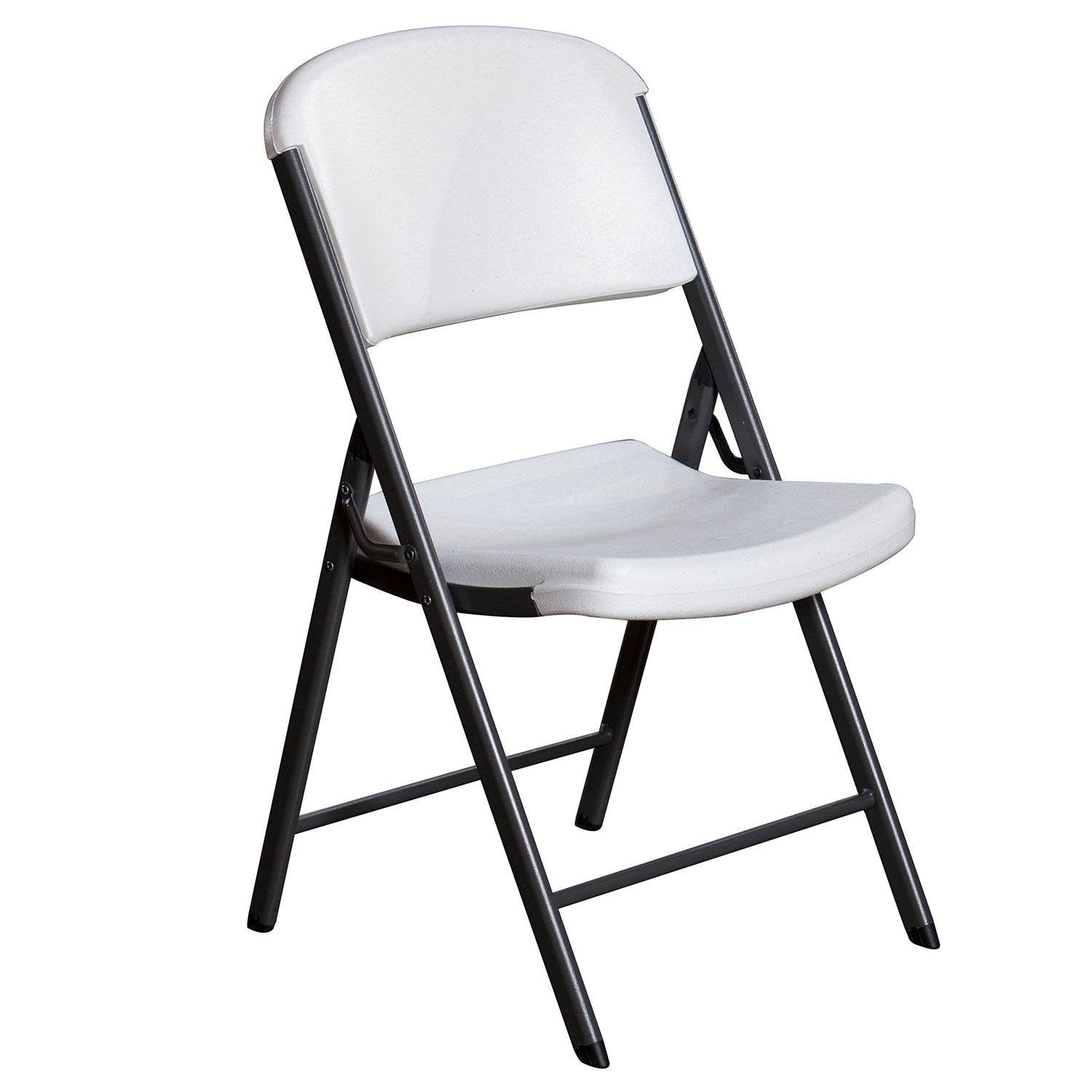 Lifetime Classic Folding Chair (4 Pack) White