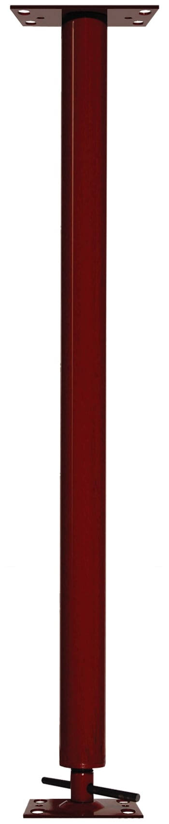 Akron 78-in Adjustable Jack Post in Red | P M302