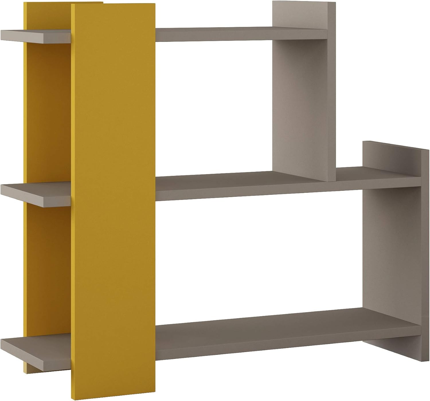 Ada Home Decor Scovel Modern Oak Side Table 26.77'' H x 30.31'' W x 10.24'' D/Accent Table/End Table