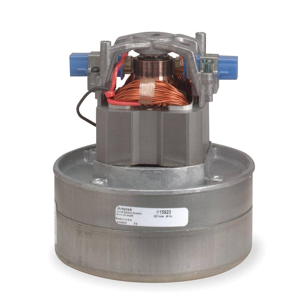 Ametek Lamb 115982 Vacuum Mtr/Blwr,Thru-Flow,2 Stge,1 SPD