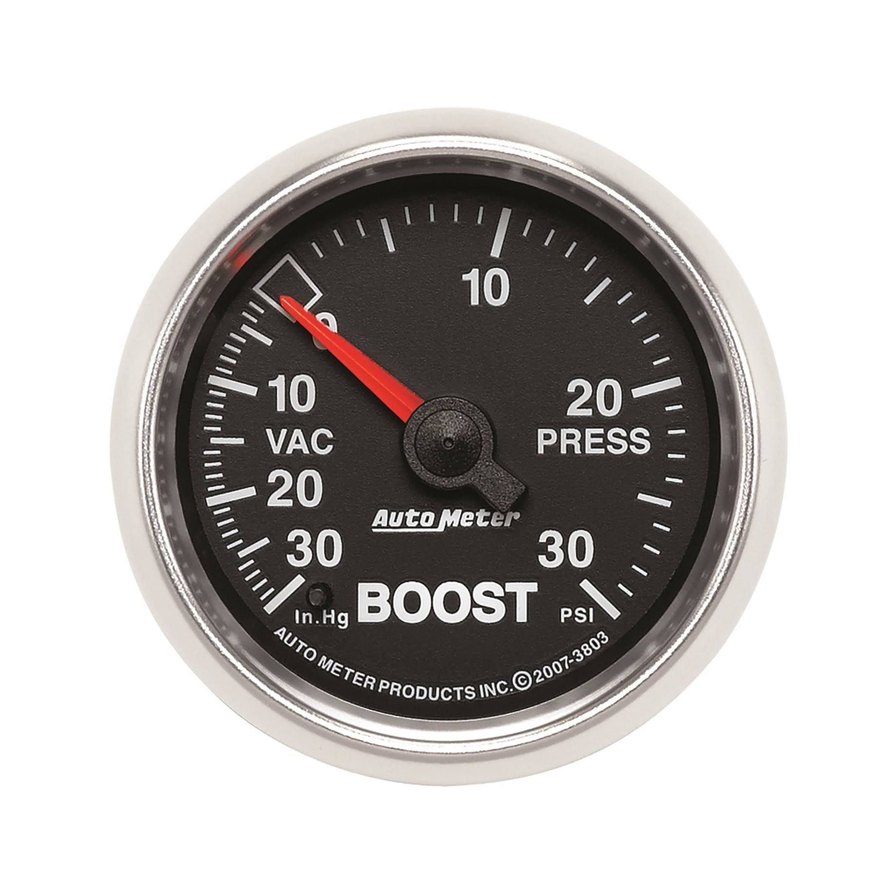 AutoMeter 3803 GS Mechanical Boost/Vacuum Gauge