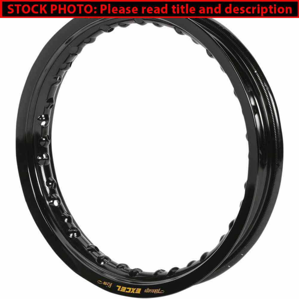 Excel ACK411 Takasago Rear Rim - 12x1.60 - Black