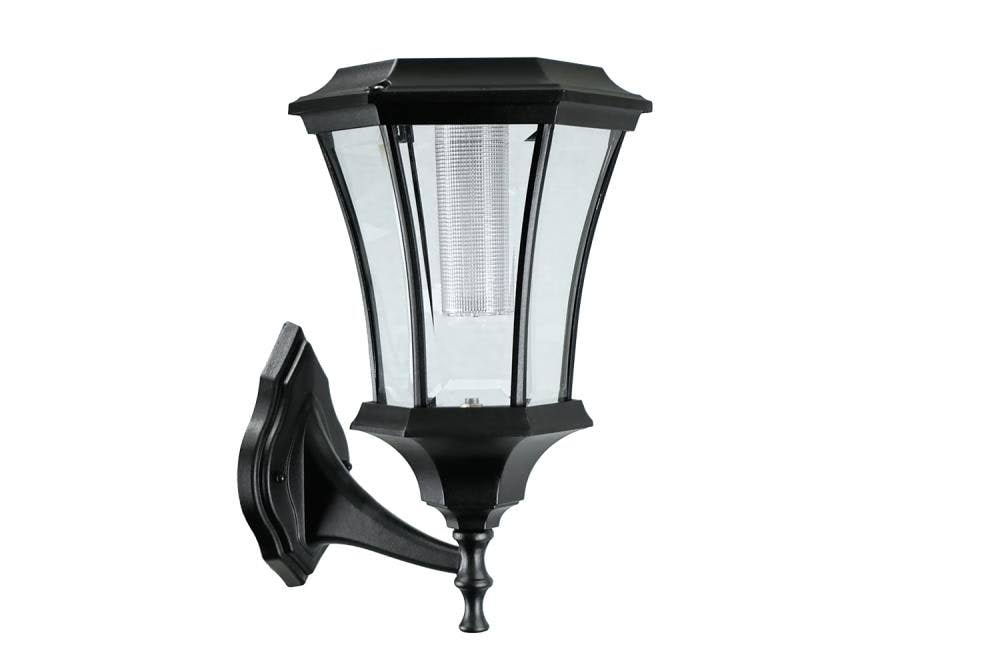 Sun-Ray 14.8-in H Black Solar Dark Sky LED Outdoor Wall Light | 3L2080