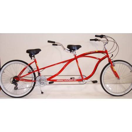Micargi Island 18 Speed Tandem Bike, Red - 26