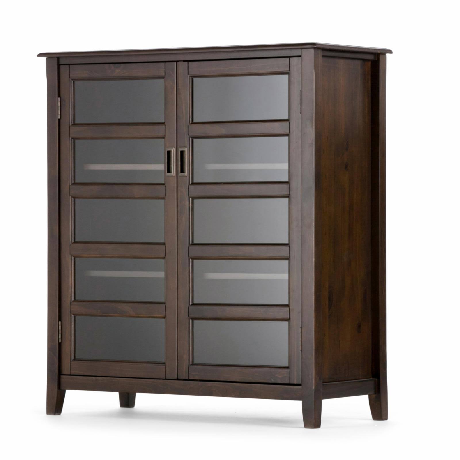 Brooklyn + Max Berkshire Solid Wood Medium Accent Cabinet