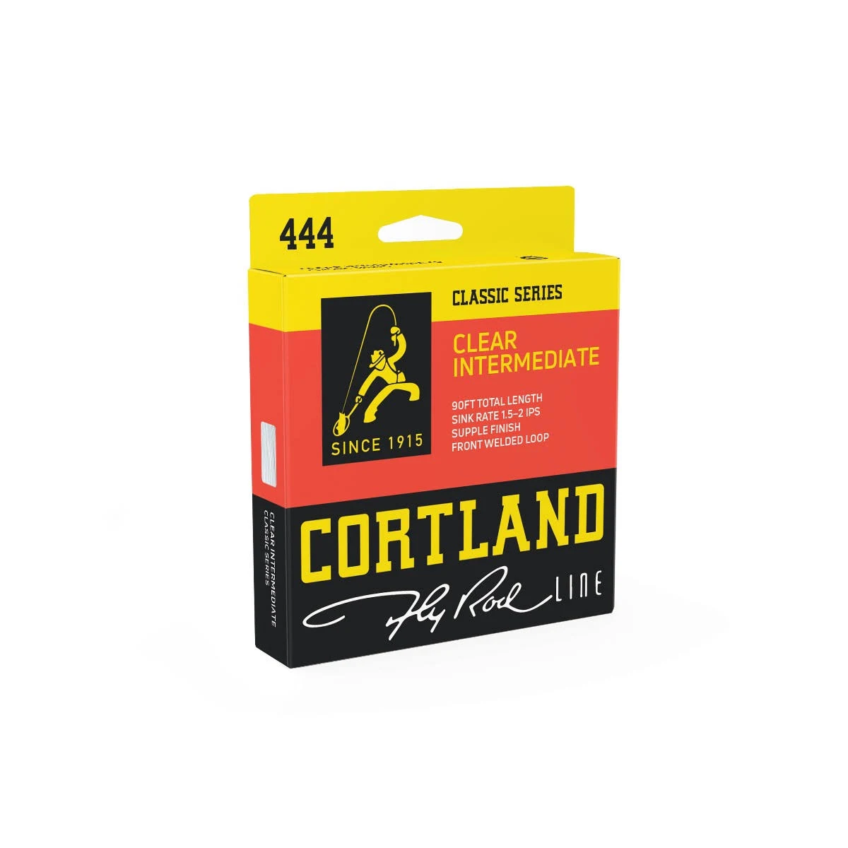 Cortland 444 Classic Intermediate Subsurface Fly Line WF11I; Clear