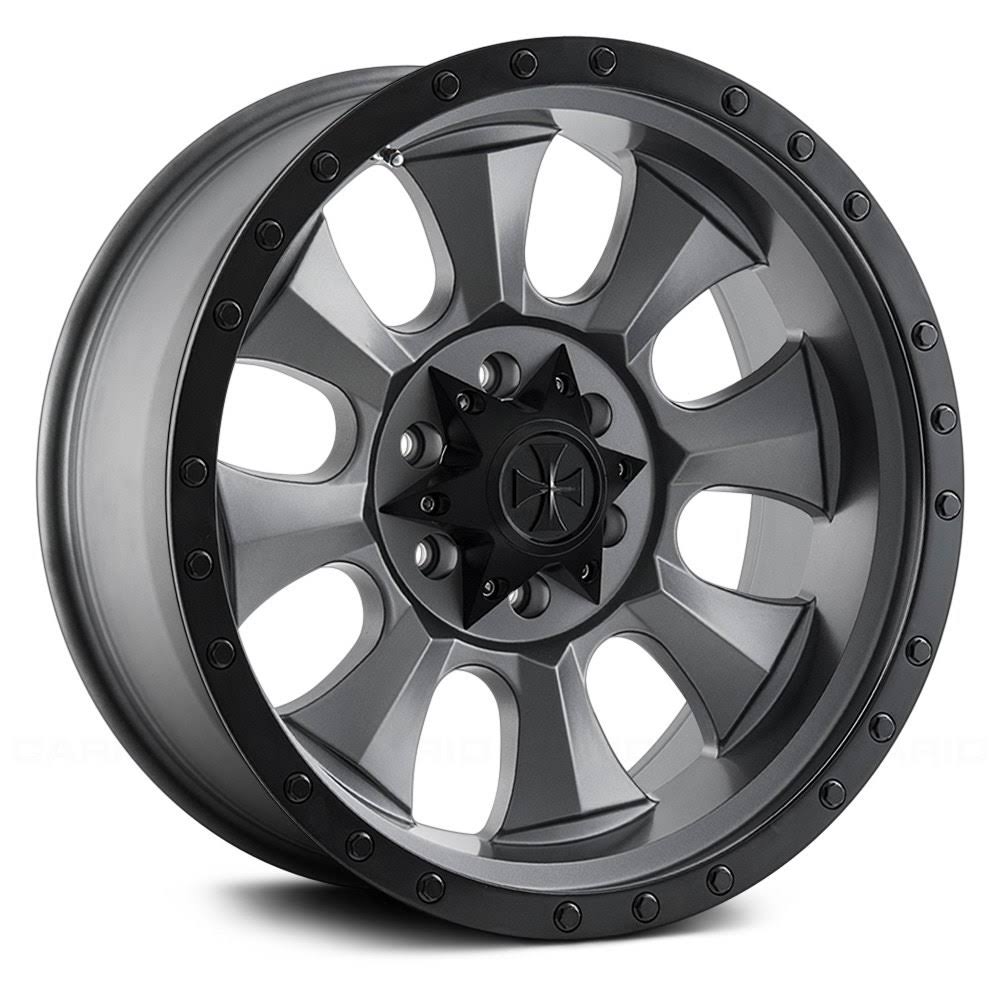 Dirty Life 9300 Ironman 17x8.5 6x135 +6mm Gunmetal/Black Wheel Rim