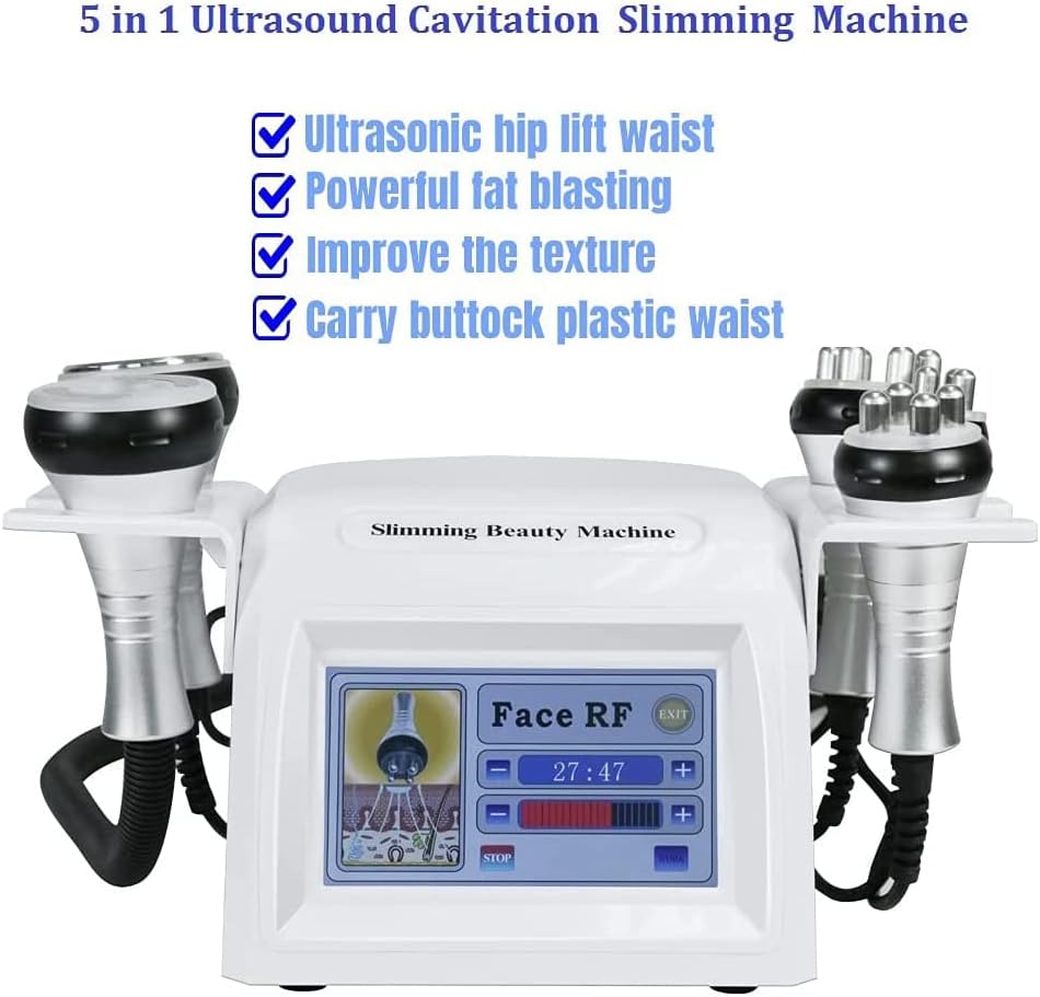 LOLICUTE Professional 5 in 1 Body Machine Body Massager Machine - Home Use Face Body Salon Effect Device