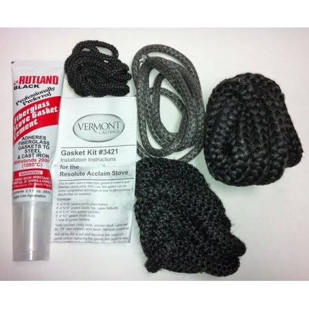 3421 Resolute Acclaim Stove Gasket Kit |, Gasket for Door Glass Frame by Vermont Castings