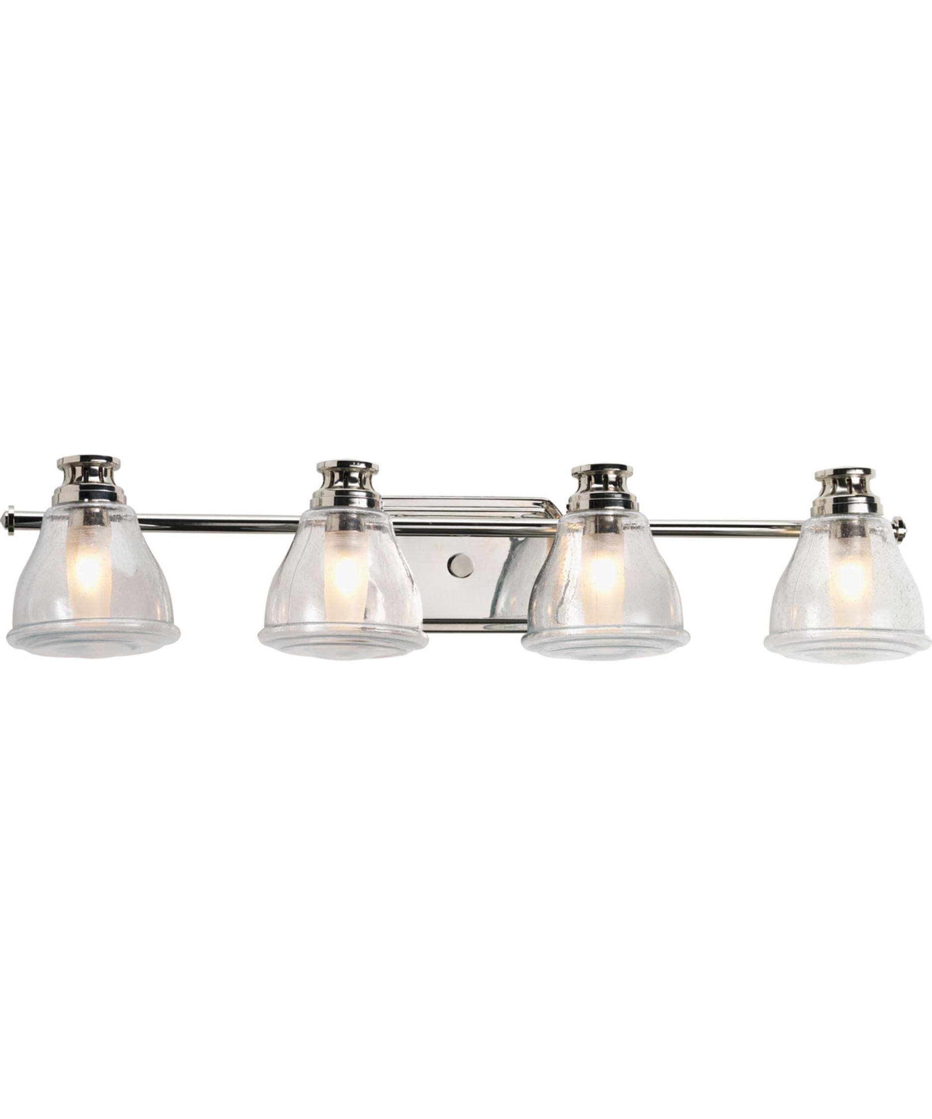 Progress Lighting Academy Bath u0026 Vanity Polished Chrome 4 Light