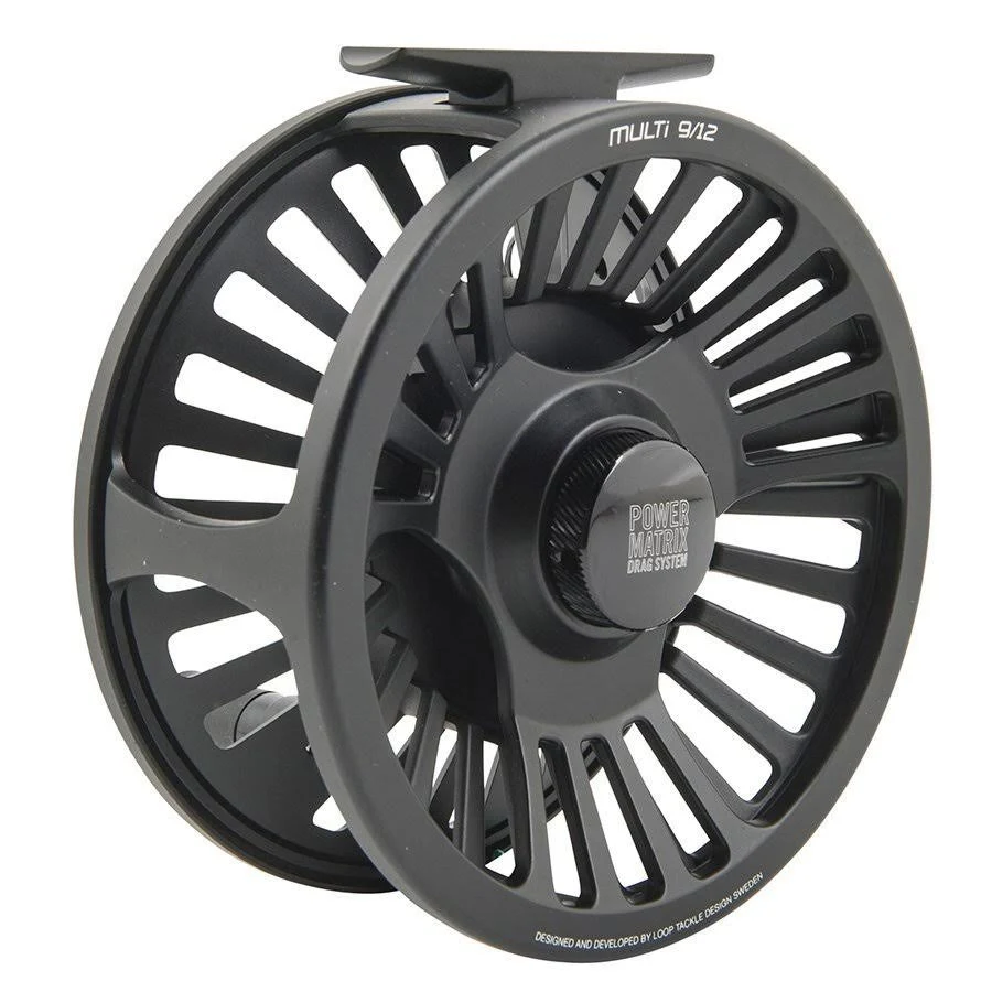 Loop Multi Fly Reel Black 9-12 Right