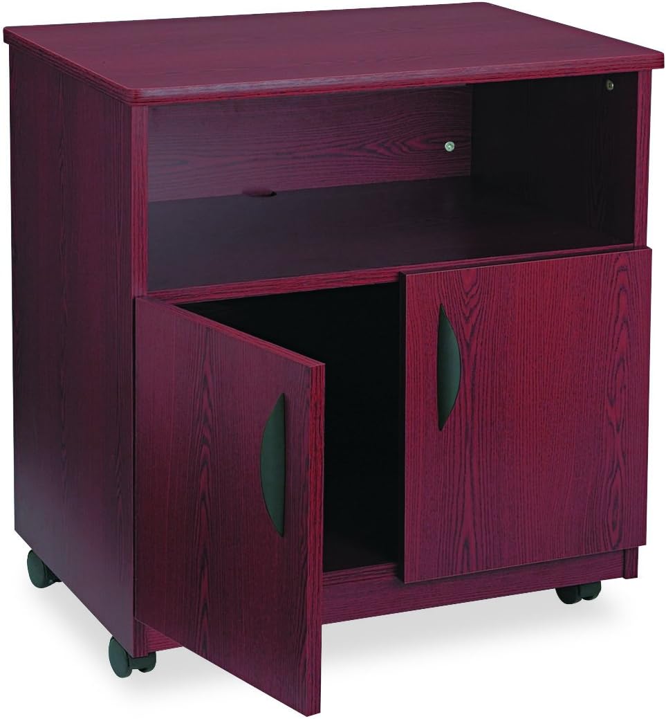 Safco Products Mobile Machine Stand, Mahogany
