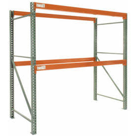 Global Industrial Tear Drop Pallet Rack Starter 96x22W x 36x22D x 96x22H
