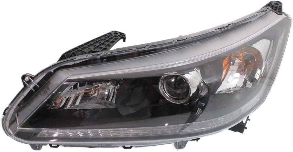 For Honda Accord Sedan 2013 2014 2015 Headlight Assembly Halogen Driver Side DOT Certified HO2502151N