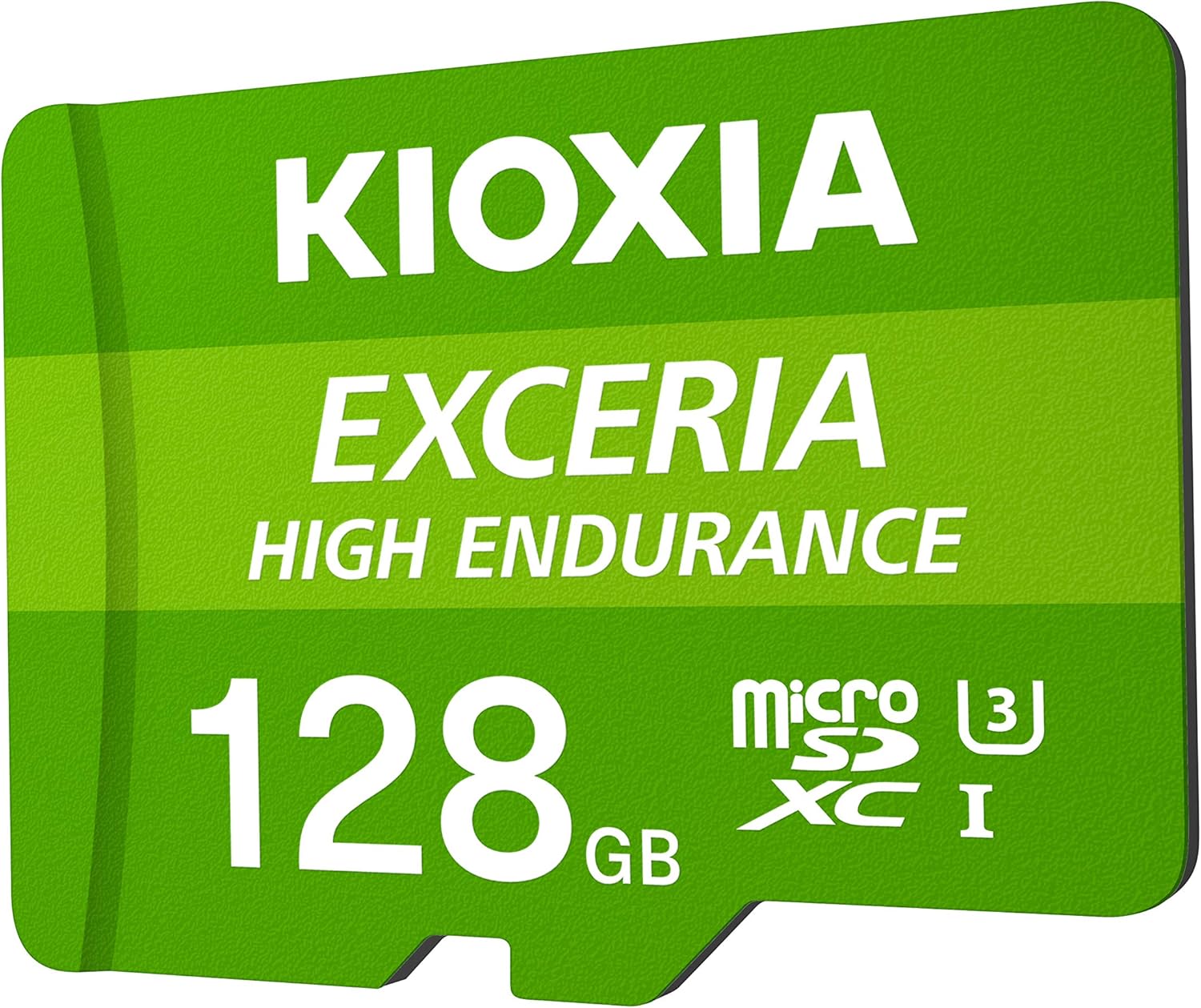 Kioxia 128GB microSD Exceria High Endurance Flash Memory Card U3 V30 C10 A1 Read 100MB/s Write 85MB/s LMHE1G128GG2 Pack of 2