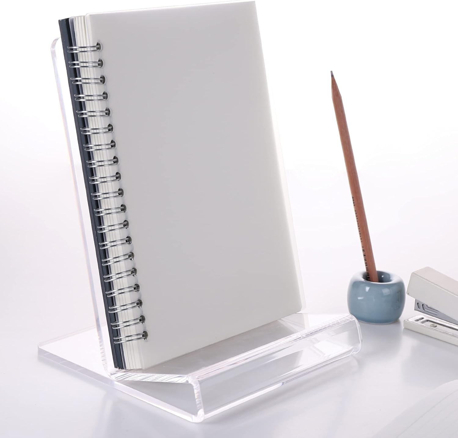 SANRUI Acrylic Bookcase Combination Cubes Book Shelf ,3 Open Book Shelf Book Shelving Display Shelf, Cabinet Organizer for Home Office Bedroom Transparent