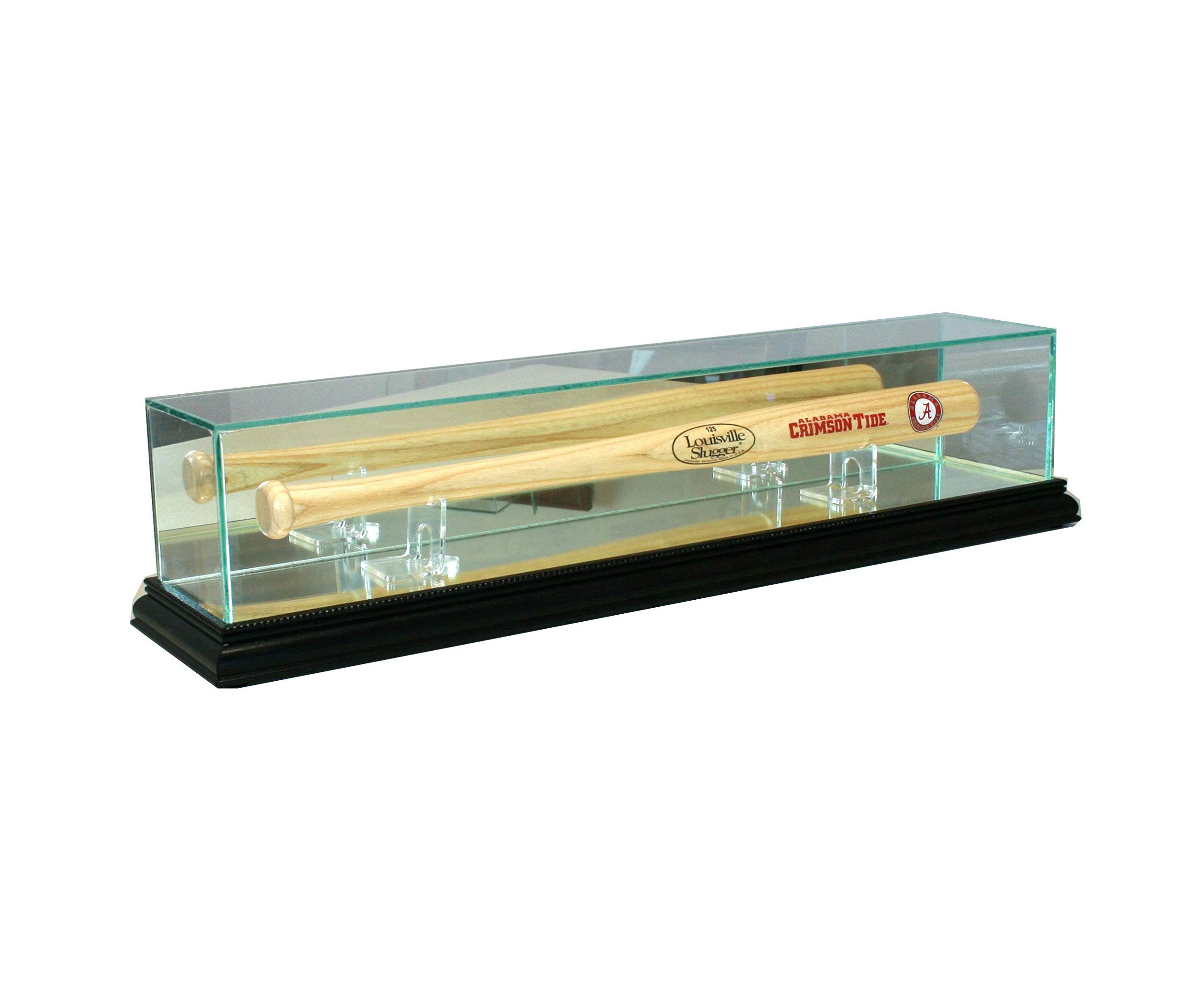 Perfect Cases MNIBSBT-B Mini Bat Display Case, Black