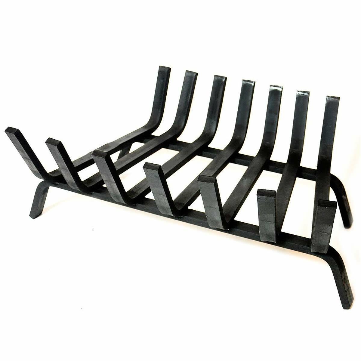 24&& Deep Forest Lifetime Fireplace Grate - Extra Heavy-Duty