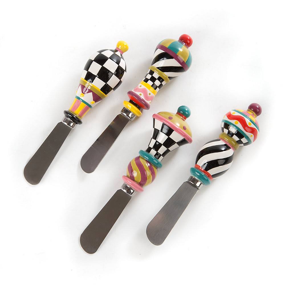 MacKenzie-Childs - Jubilee Canape Knives - Set of 4