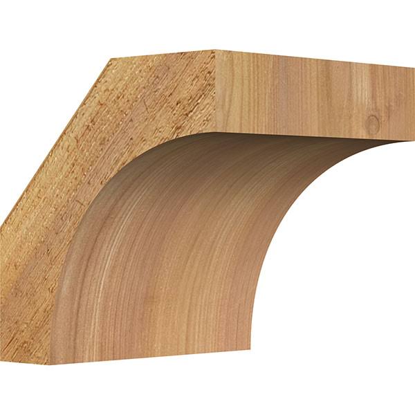 6x22W x 6x22D x 6x22H Westlake Rough Sawn Brace, Western Red Cedar