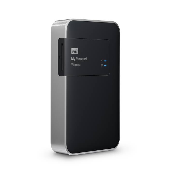 WD WDBDAF0020BBK-NESN 2TB My Passport Wireless Black