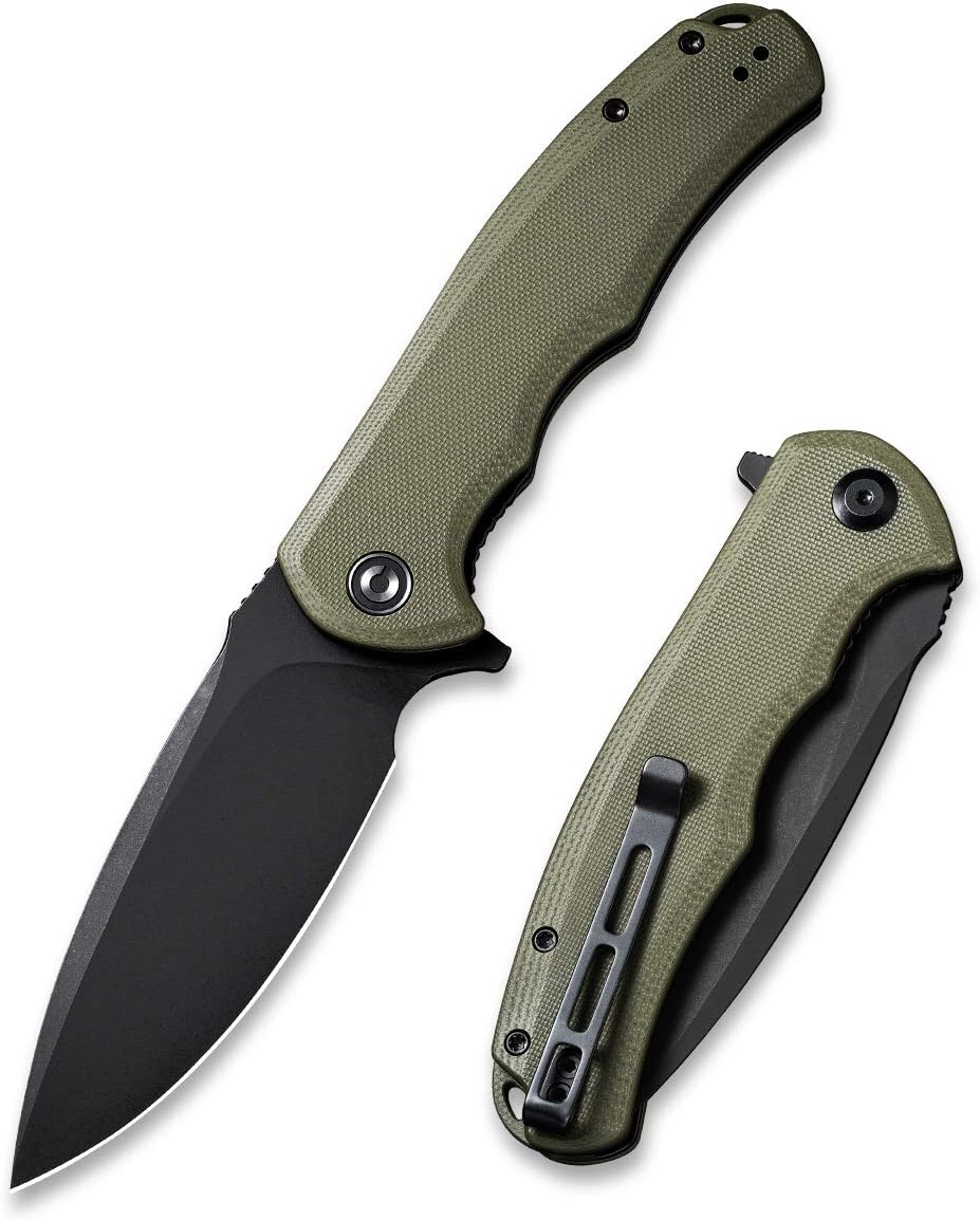 CIVIVI Folding Pocket Knife- Praxis Flipper Liner Lock Knife, 3.75