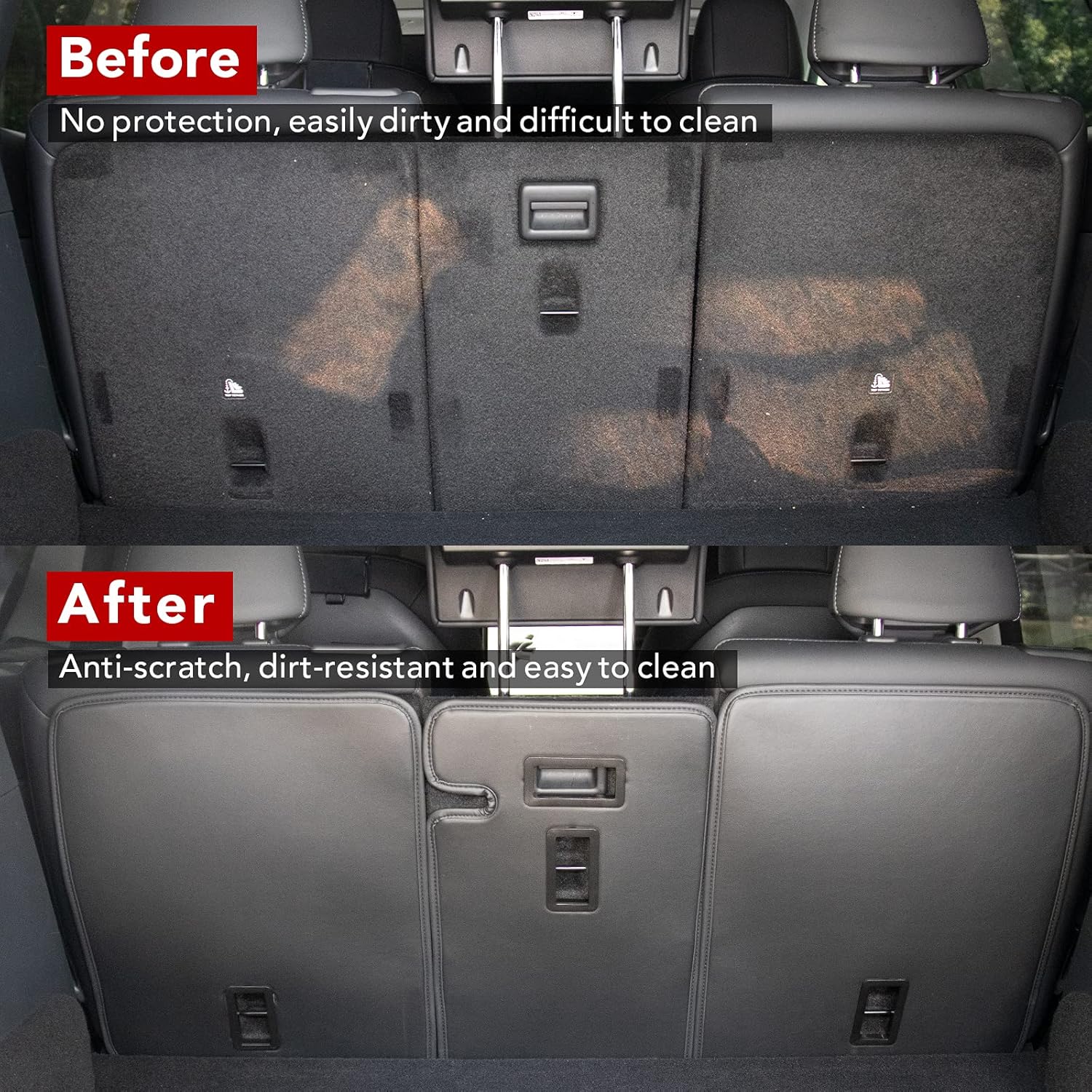 BASENOR Tesla Model Y&nbsp;Second Row Seats Back Cover All Weather Seat Protector Pet Mat for 2022 2021 2020 Model Y