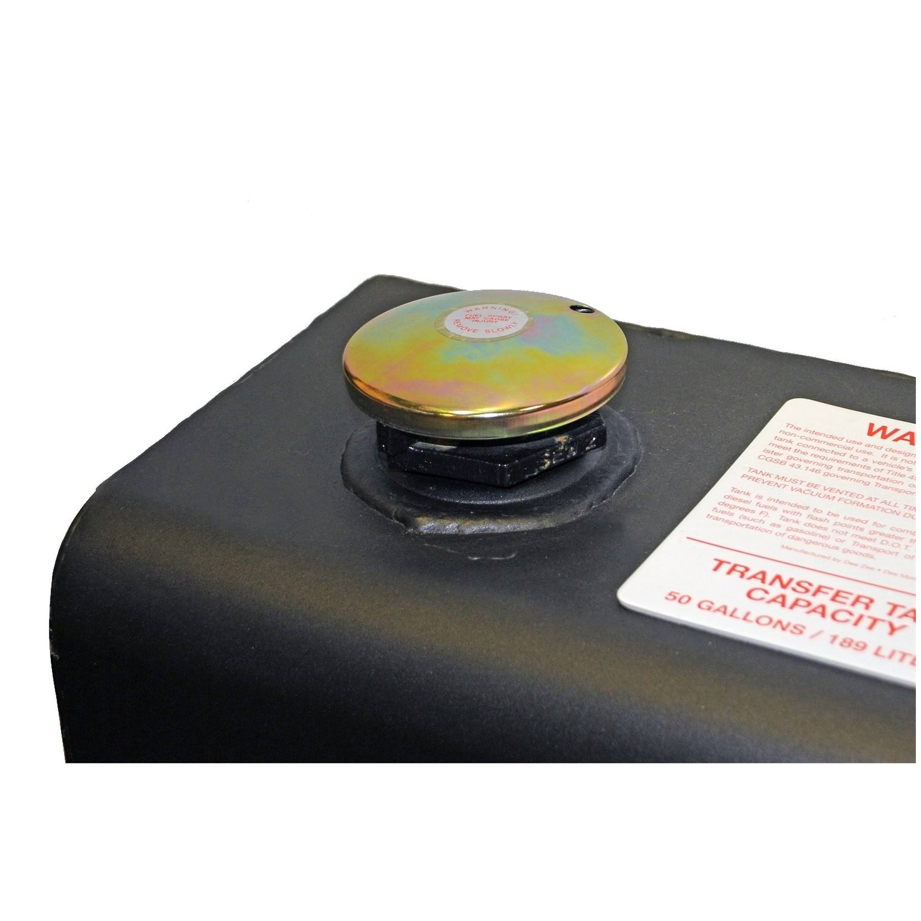 Dee-Zee Square Liquid Transfer Tank (Black) - DZ91750SB