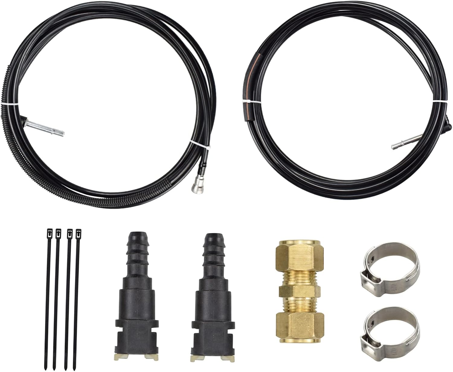 Fuel Lines Repair Kit Compatible with 2004-2010 Chevrolet Silverado GMC Sierra 1500 2500 3500 4.3L 4.8L 5.3L 6.0L 8.1L Pickups Vent Line Replace FL-FG0340