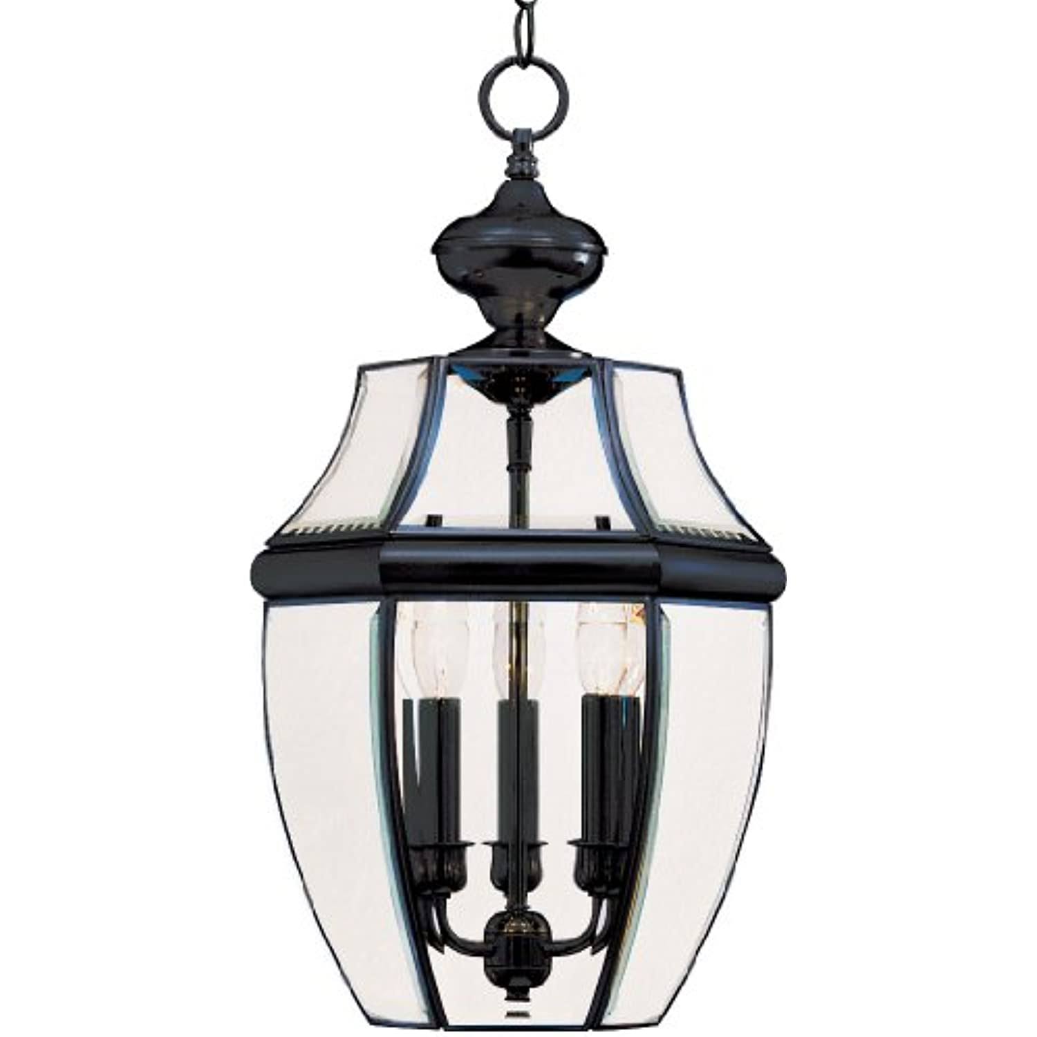 Maxim 6095CLBK - South Park 3-Light Outdoor Hanging Lantern, Black