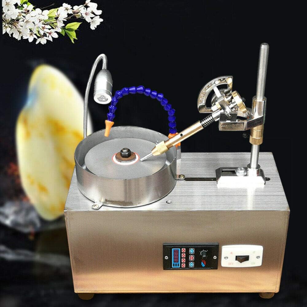 Gem Faceting Machine 110V 3000RPM Integrated Jade Stone Angle Machine Jewelry Polisher Jade Grinding Faceted Manipulator