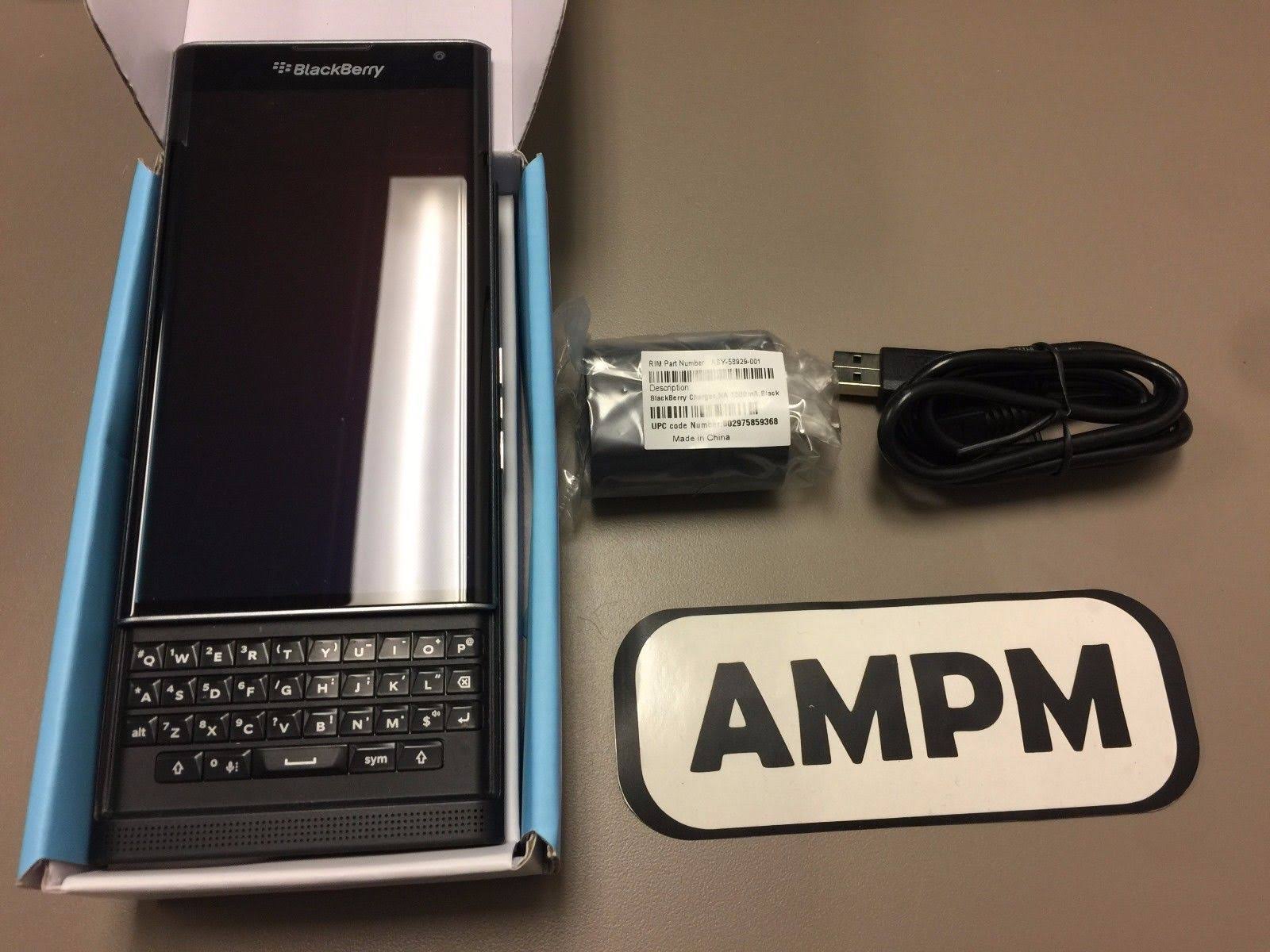 BlackBerry Priv STV1003 - 32GB - Black - Unlocked - GSM