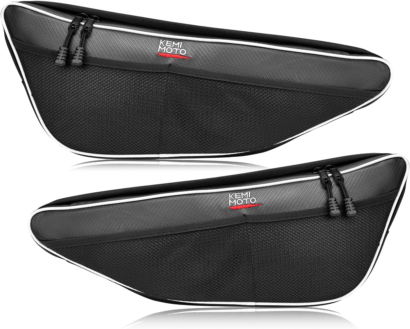 Talon Door Bags Kemimoto Talon Storage Bags Compatible with Talon 1000R 1000X 1000X-4 2019-2021 Accessories UTV Storage Bags with Knee Pad (Pack of 2)