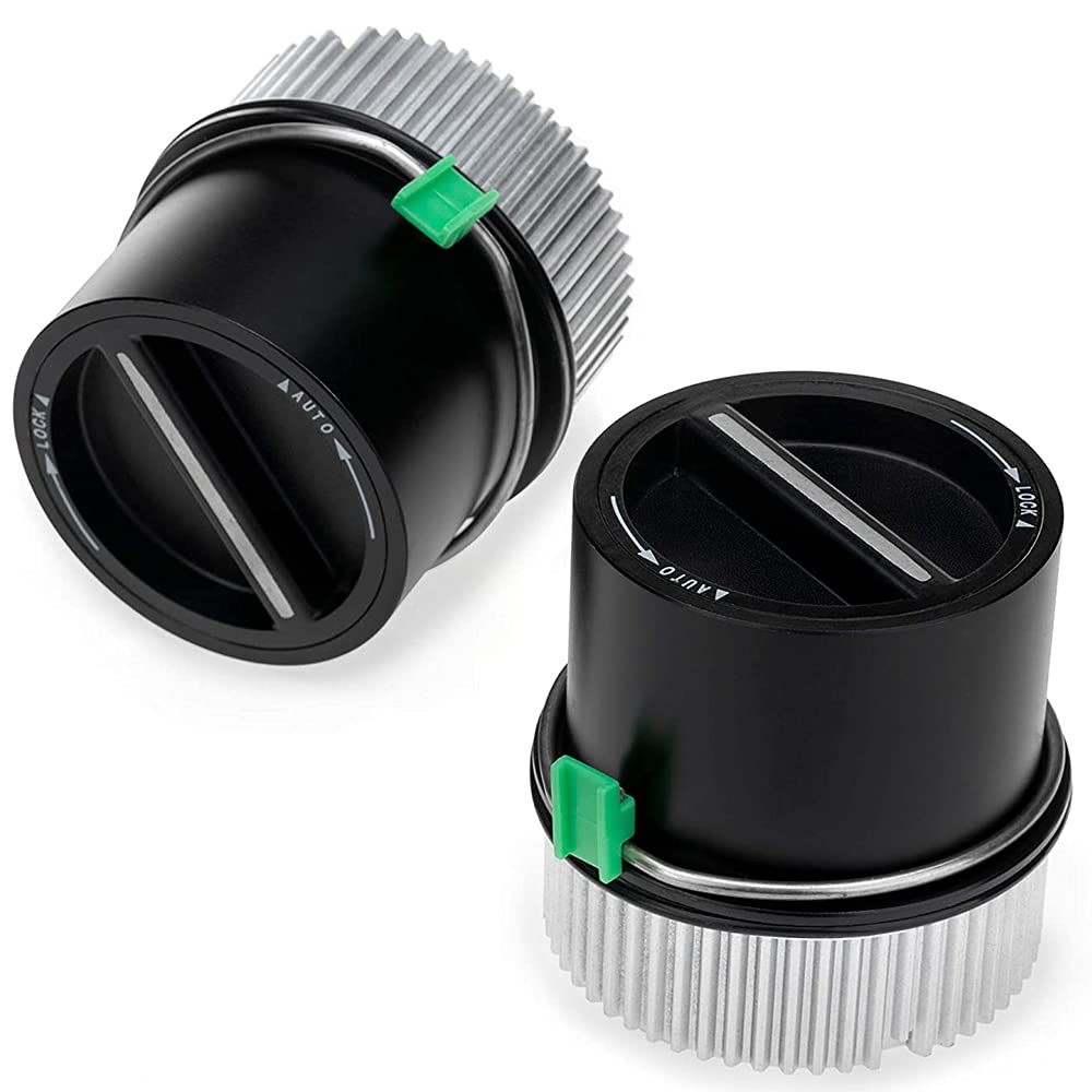 4WD Auto Locking Hub 600-203 Compatible with Ford F250 F350 F450 F550 Super Duty 99-04, Excursion 00-05, Expedition Lincoln Navigator 01-02 Front Auto Locking Hub 1C3Z3B396CB Front Left/Right (2 Pack)