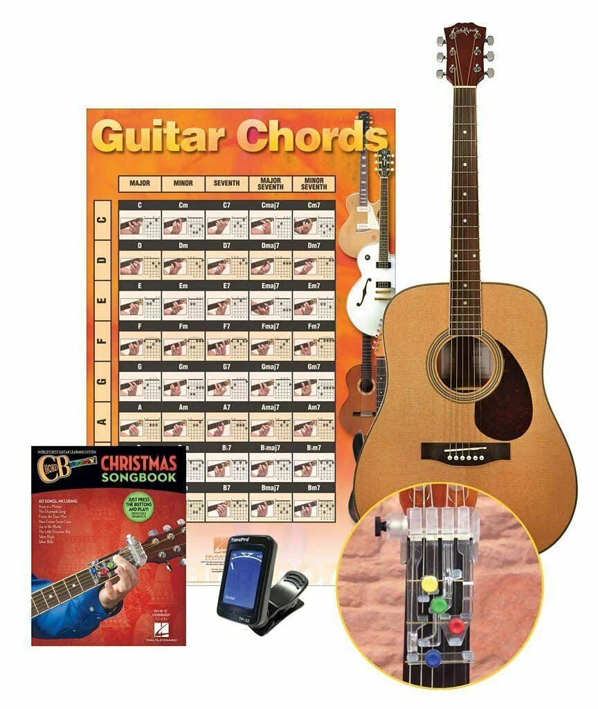 ChordBuddy Holiday Learning Pack with Acoustic Guitar